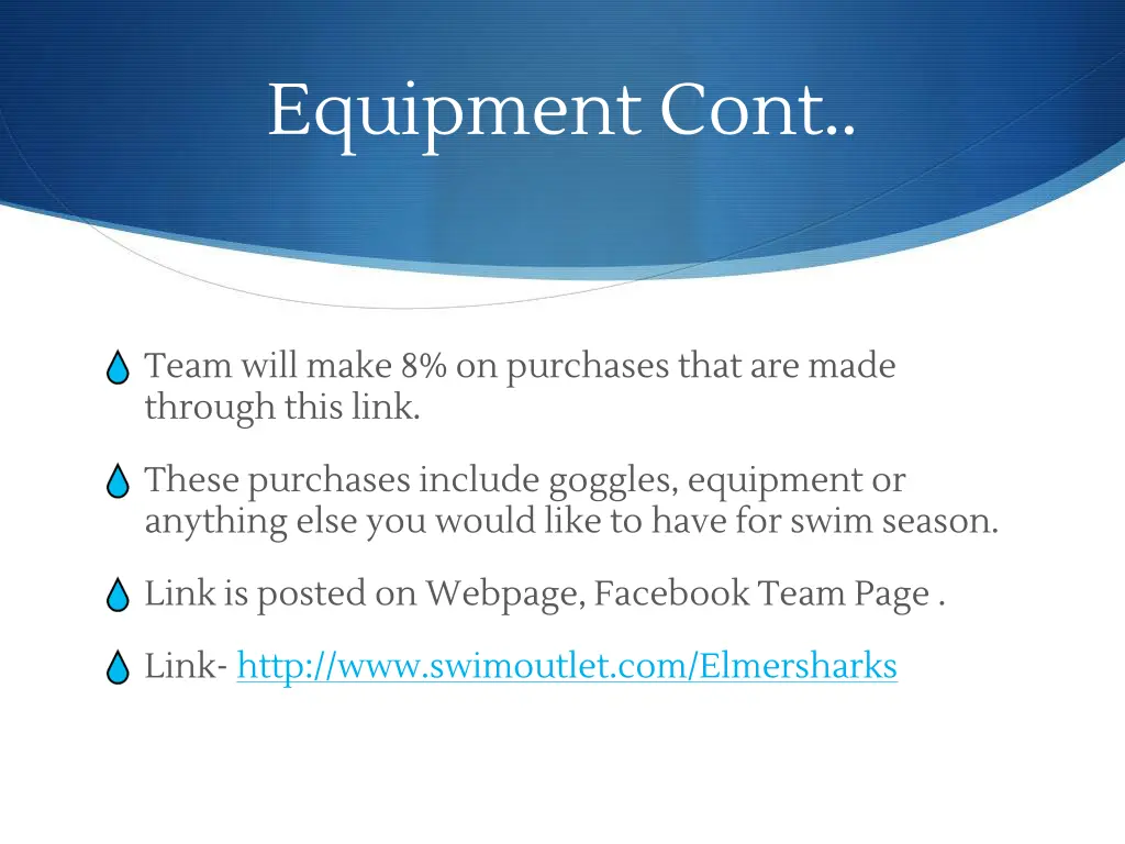 equipment cont