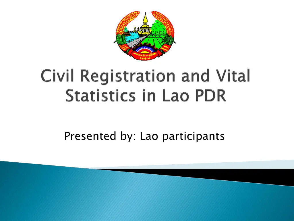 presented by lao participants