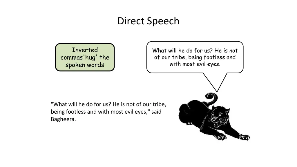 direct speech