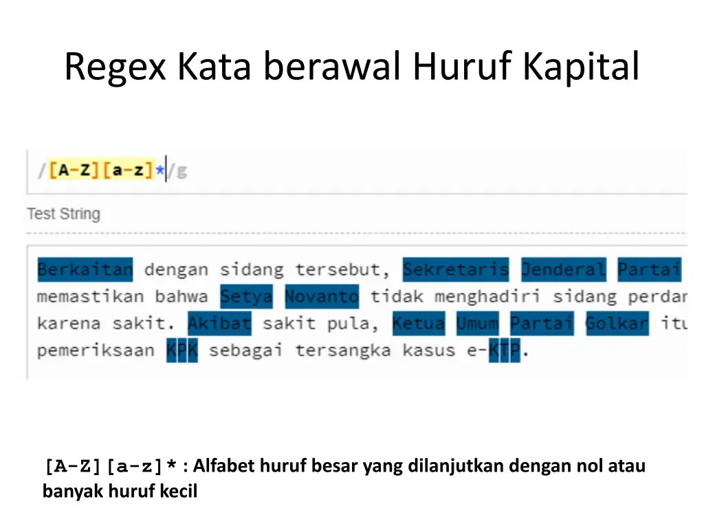 regex kata berawal huruf kapital
