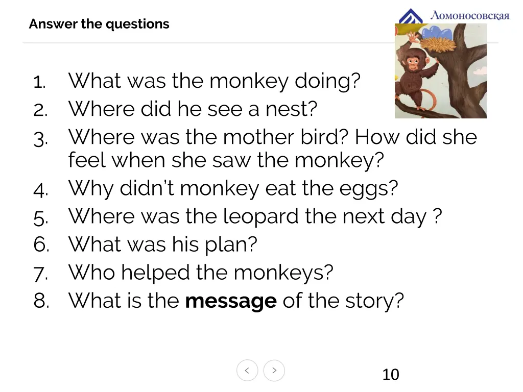 answer the questions
