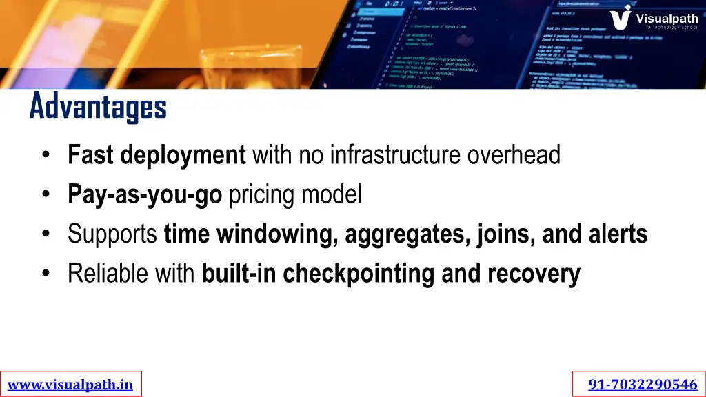 advantages fast deployment with no infrastructure