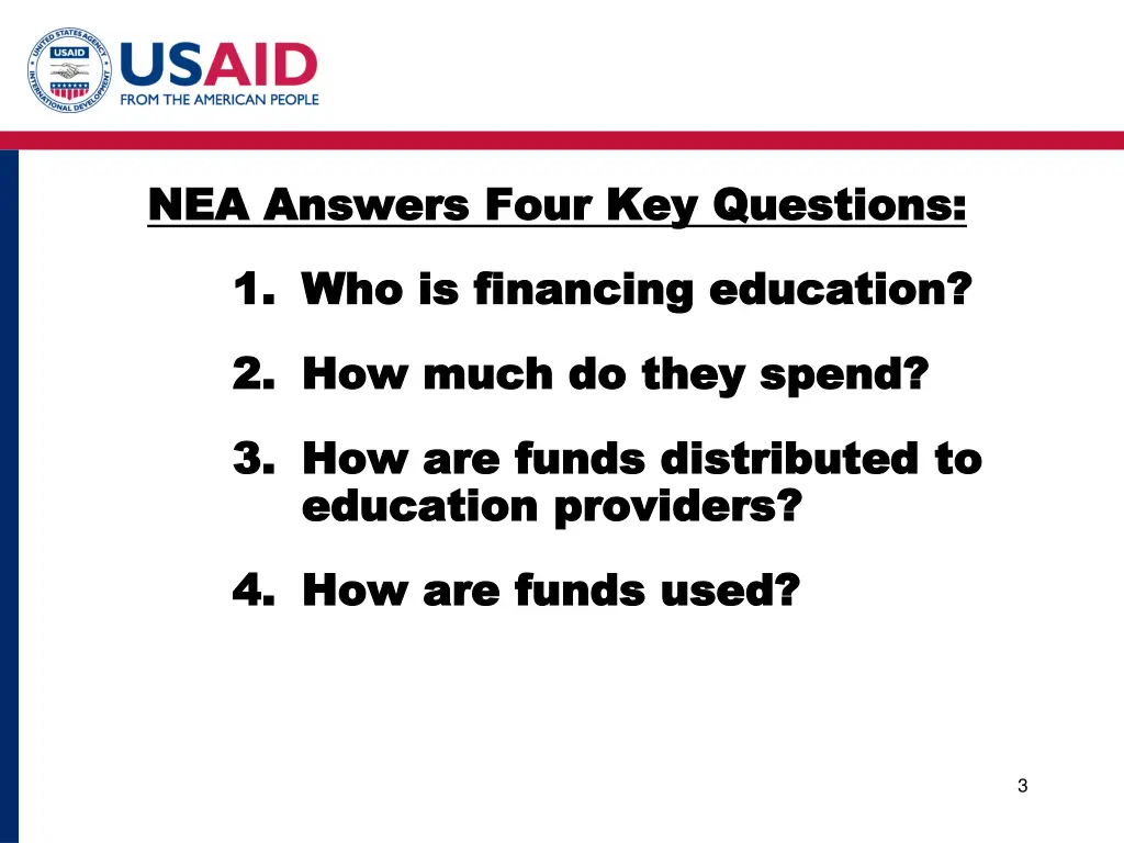 nea answers four key questions nea answers four