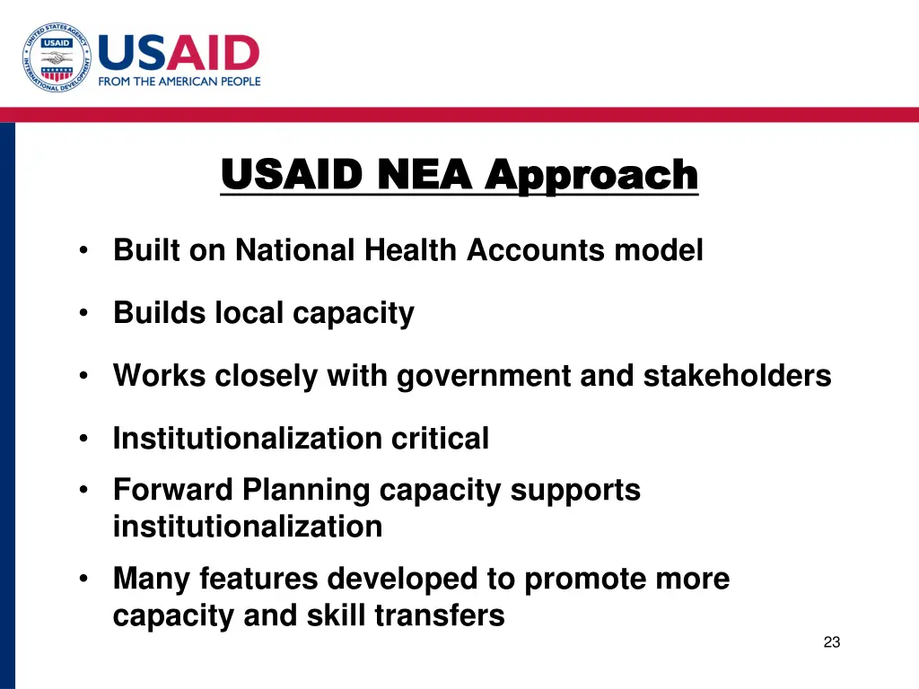 usaid nea approach usaid nea approach