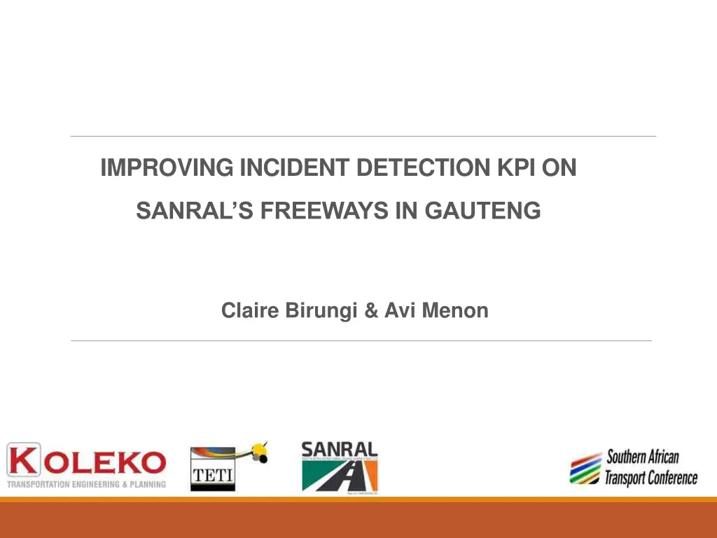 improving incident detection kpi on