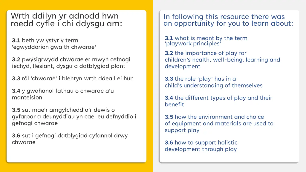 3 1 beth yw ystyr y term egwyddorion gwaith