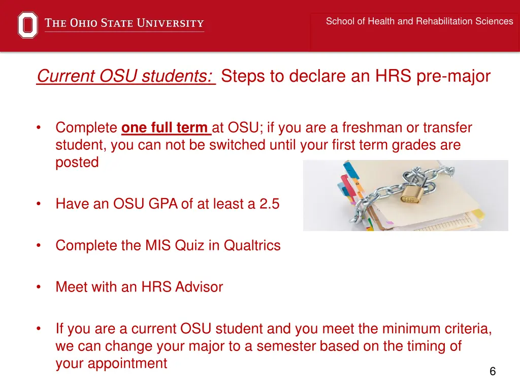 school of health and rehabilitation sciences 1