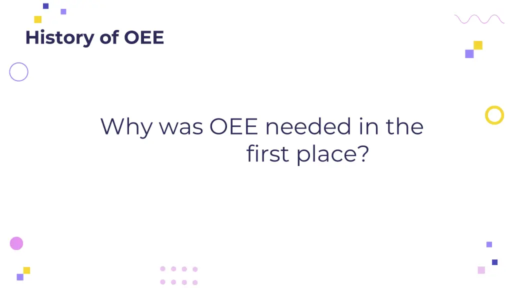 history of oee 2