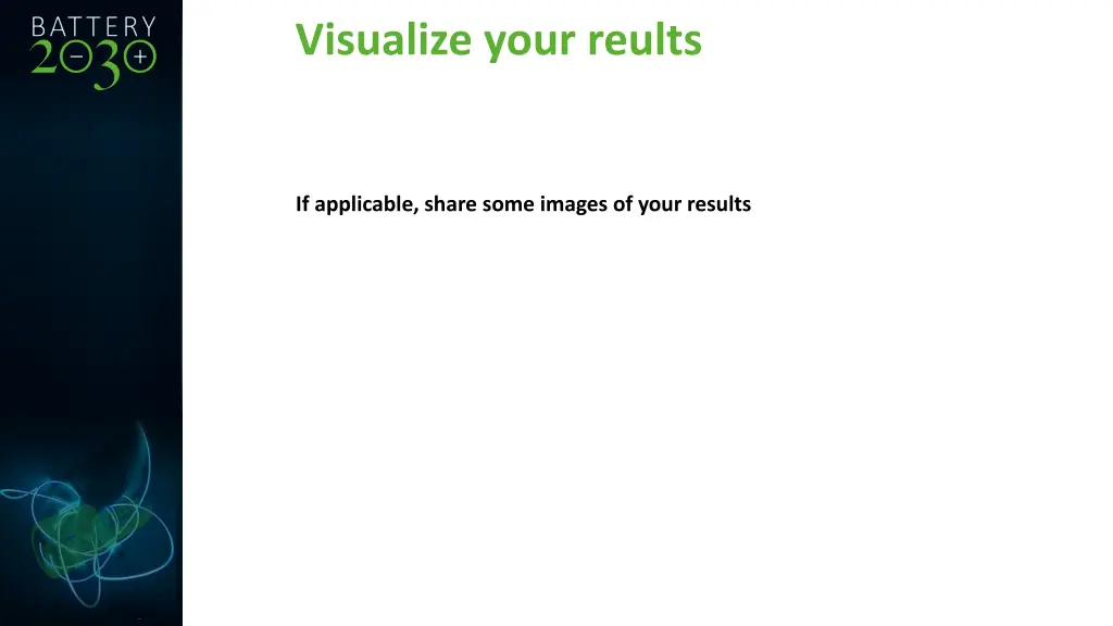 visualize your reults