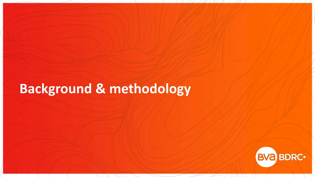 background methodology