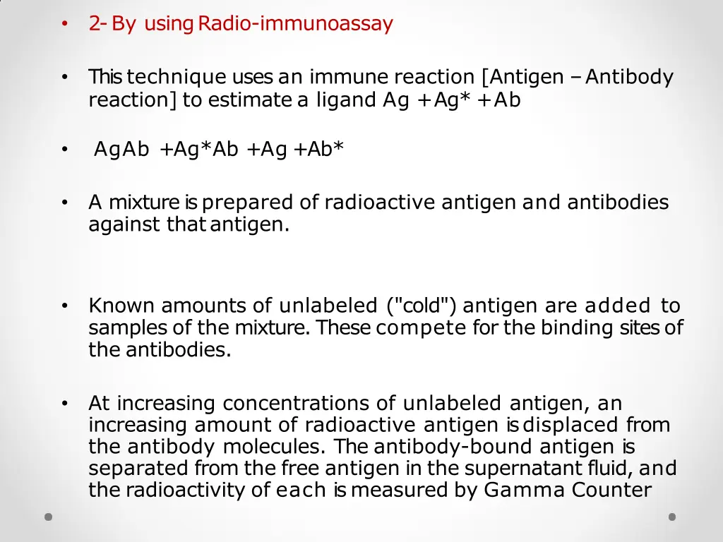 2 by usingradio immunoassay