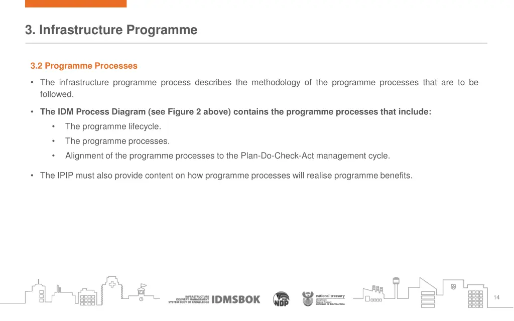 3 infrastructure programme 1