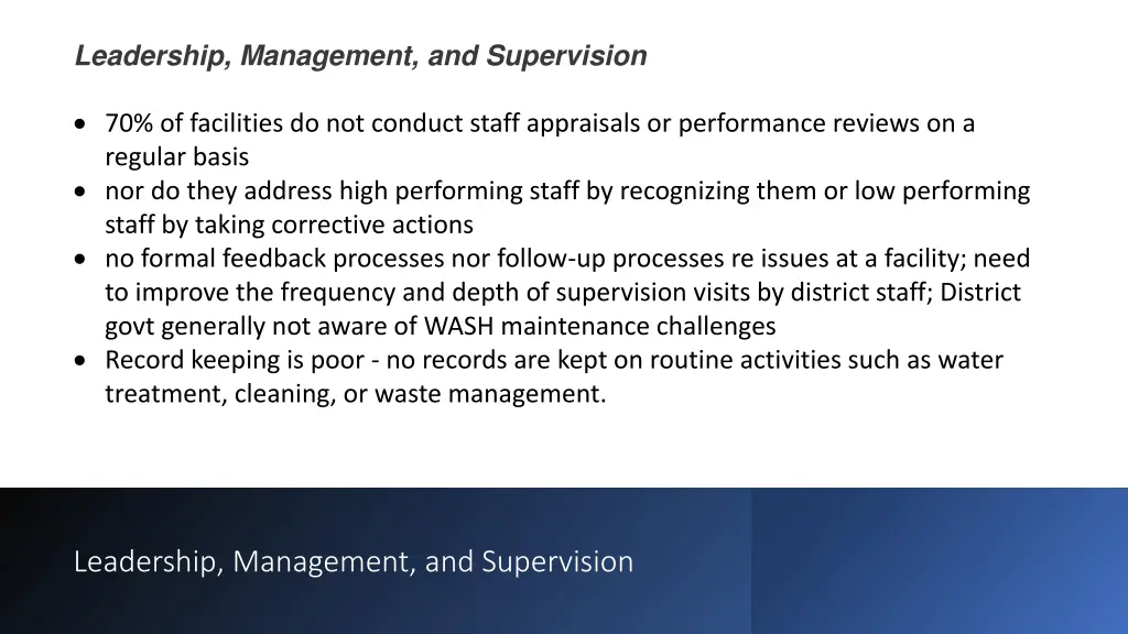 leadership management and supervision
