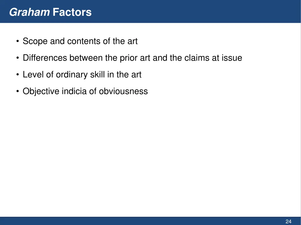 graham factors