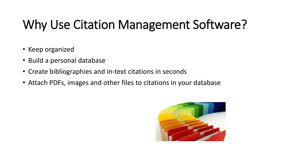 why use citation management software