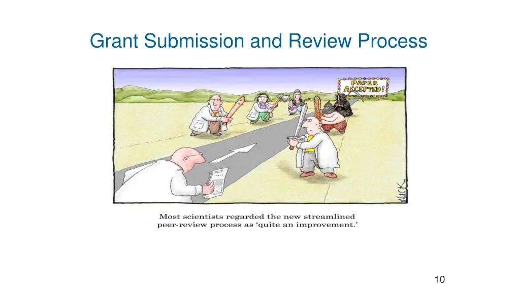 grant submission and review process