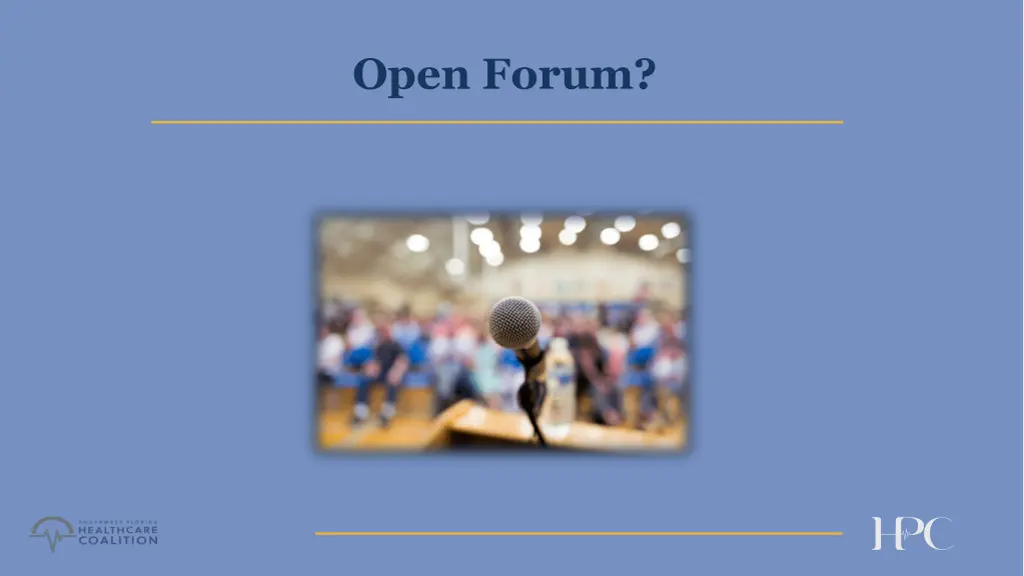 open forum