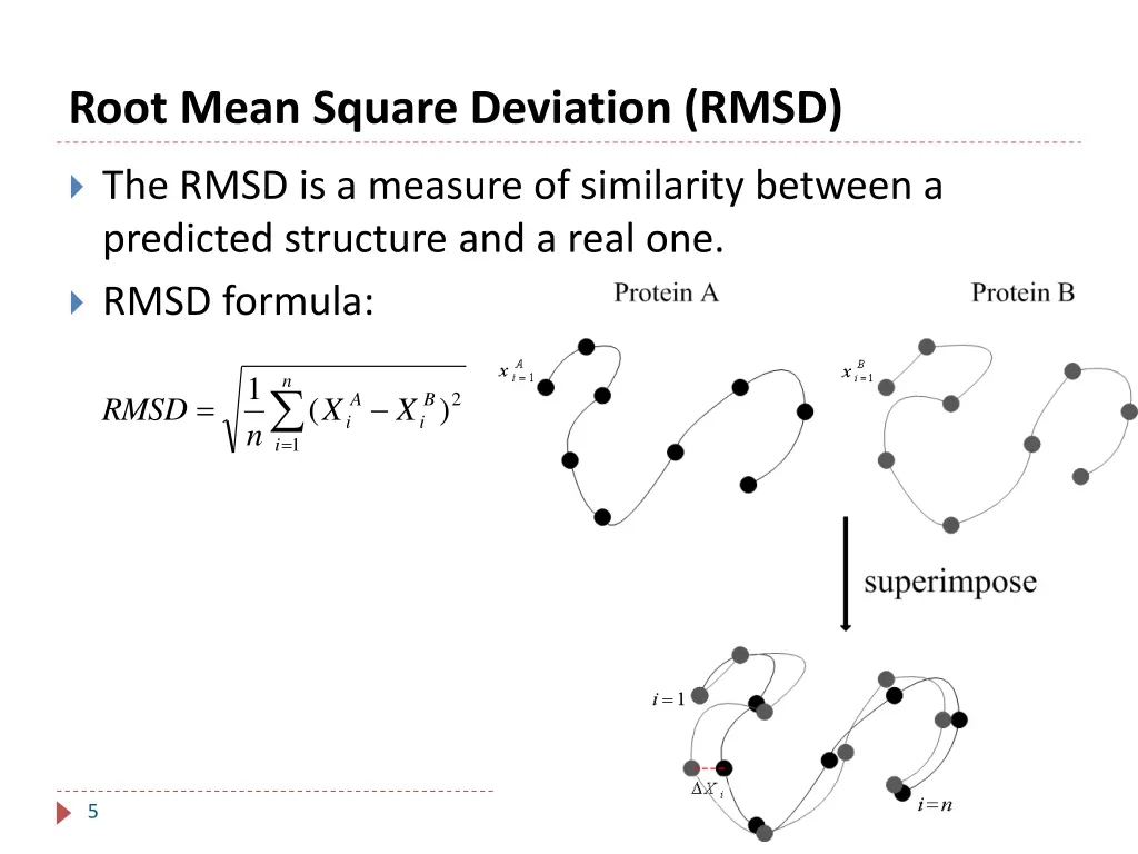 root mean square deviation rmsd