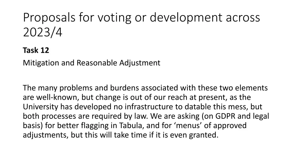 proposals for voting or development across 2023 4 4