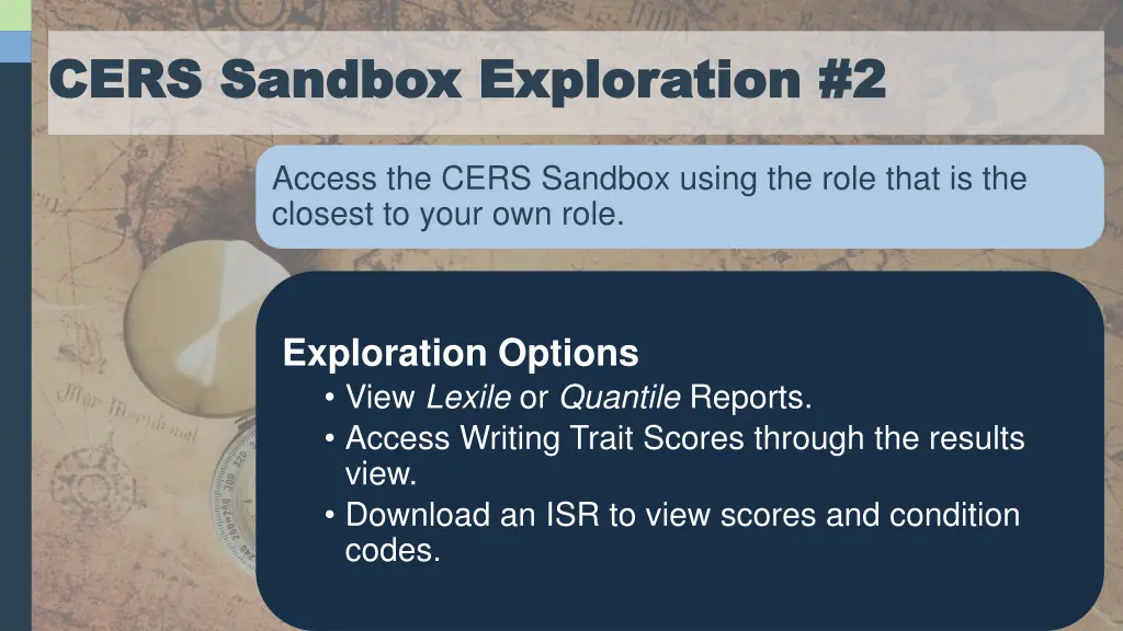 cers sandbox exploration 2 cers sandbox