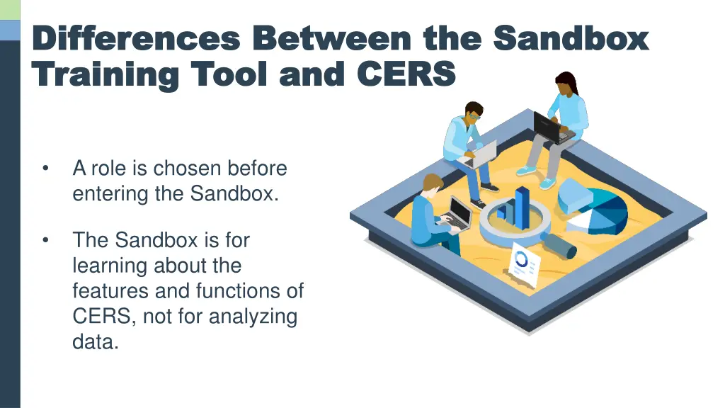 differences between the sandbox differences