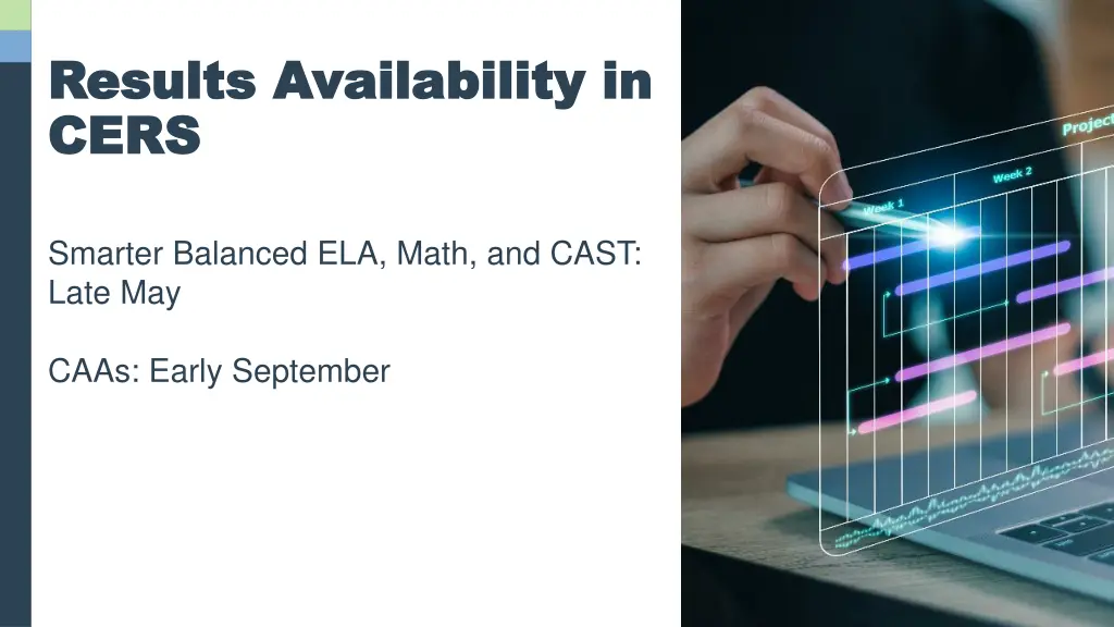 results availability in results availability