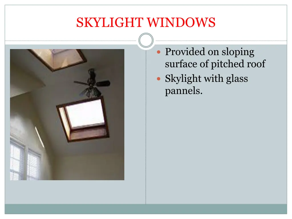 skylight windows