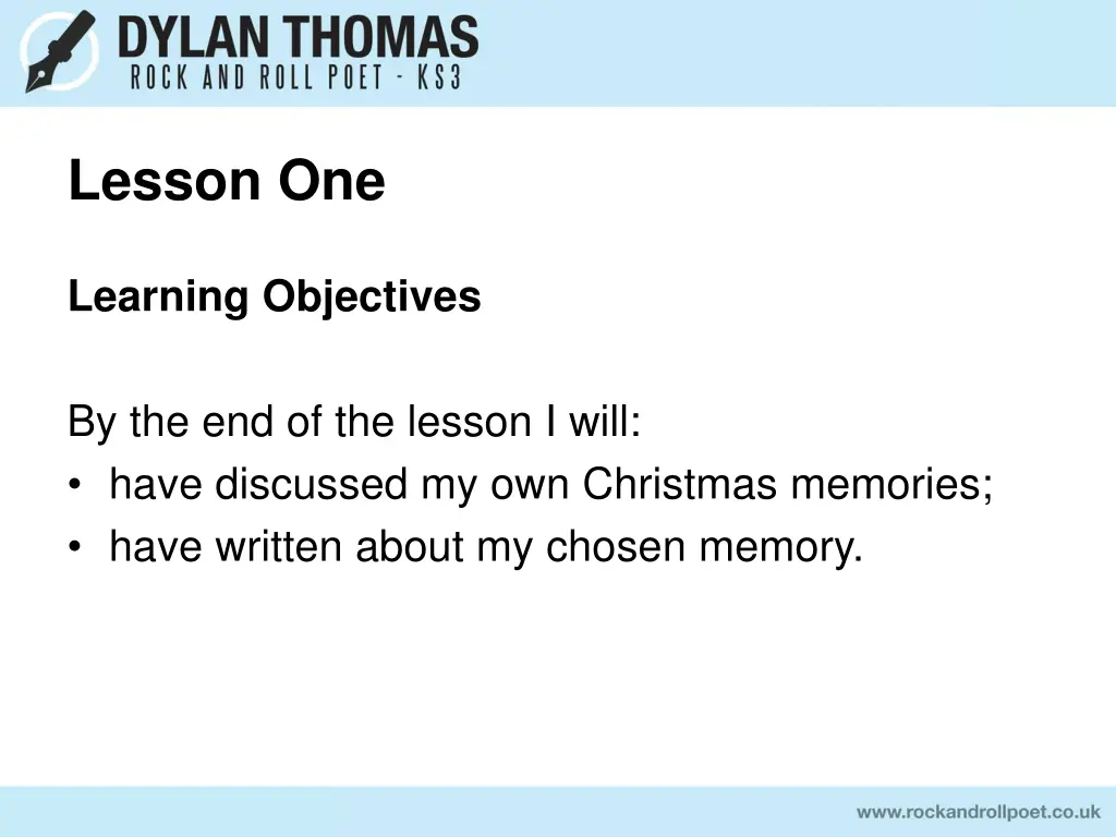 lesson one