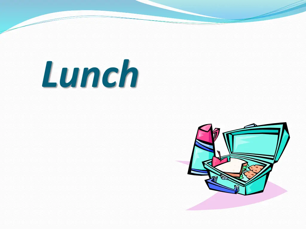 lunch