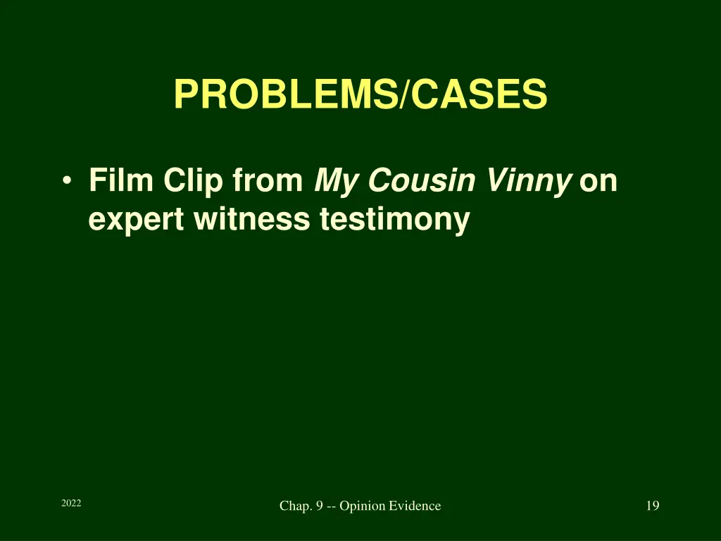 problems cases 2