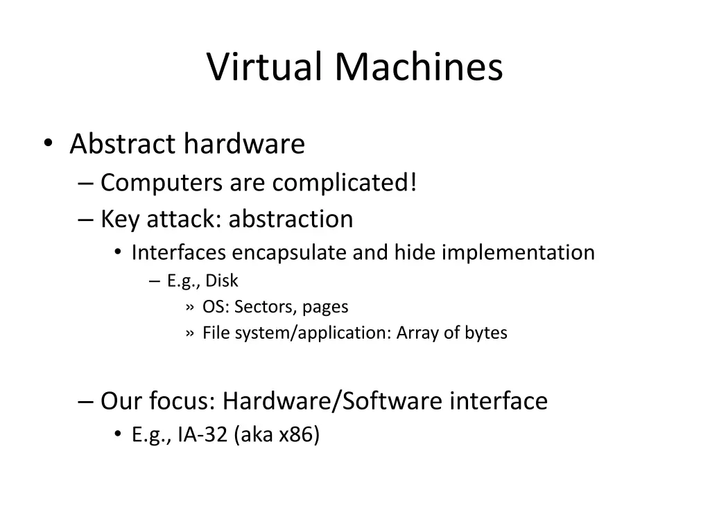 virtual machines 1