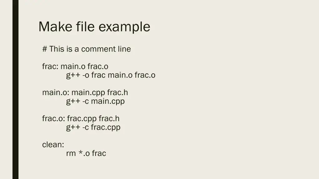 make file example