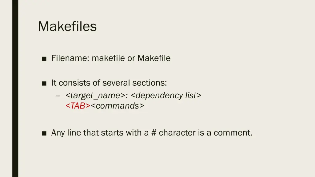 makefiles