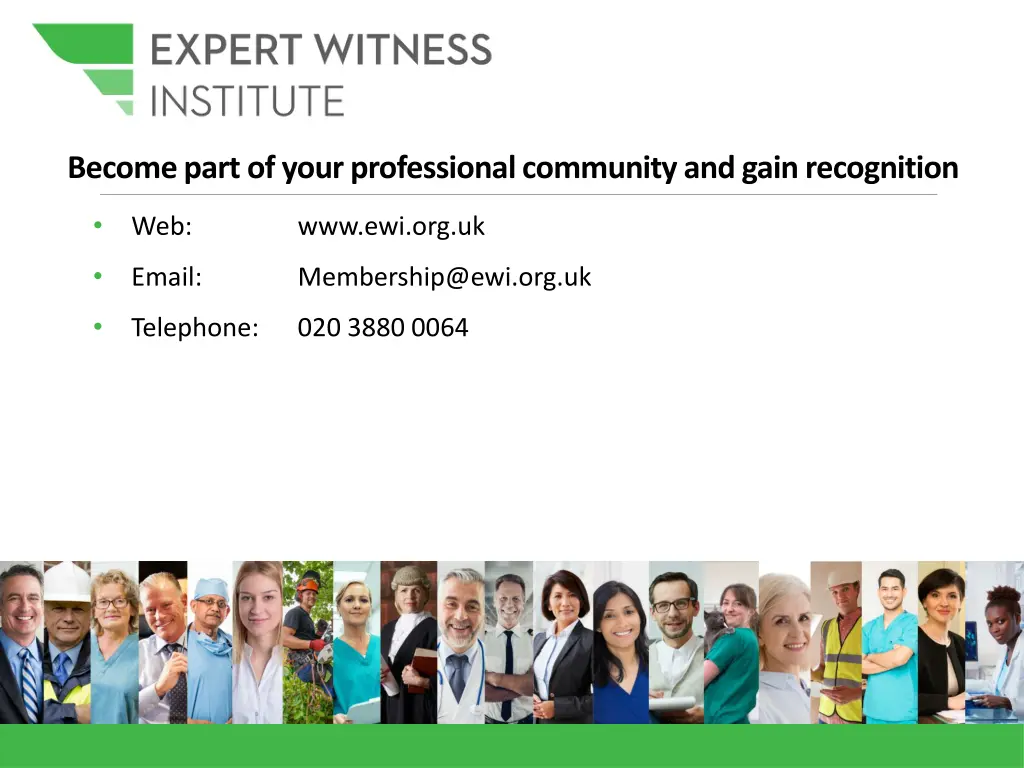 become part of your professional community