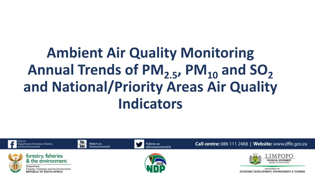 ambient air quality monitoring annual trends