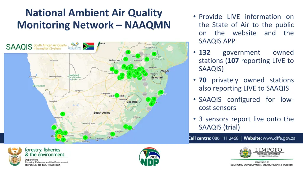 national ambient air quality monitoring network