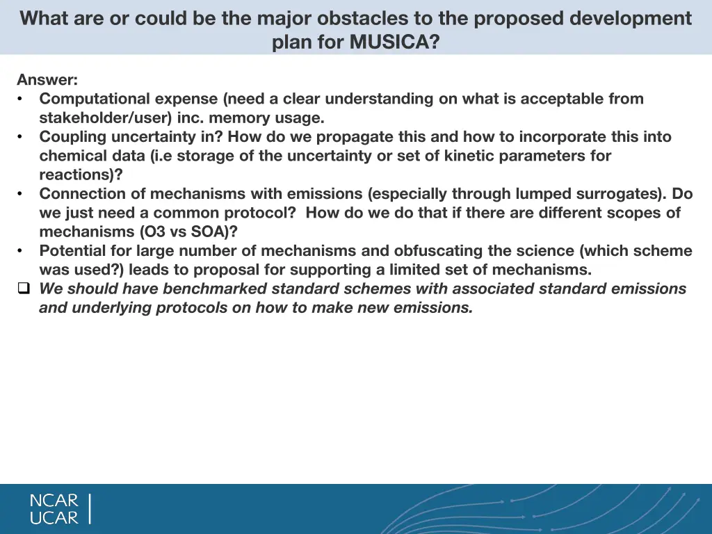 what are or could be the major obstacles