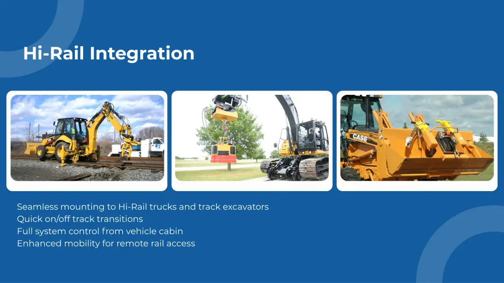 hi rail integration
