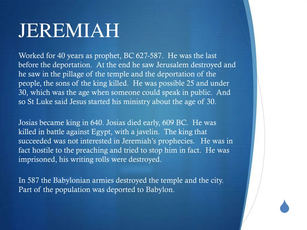 jeremiah