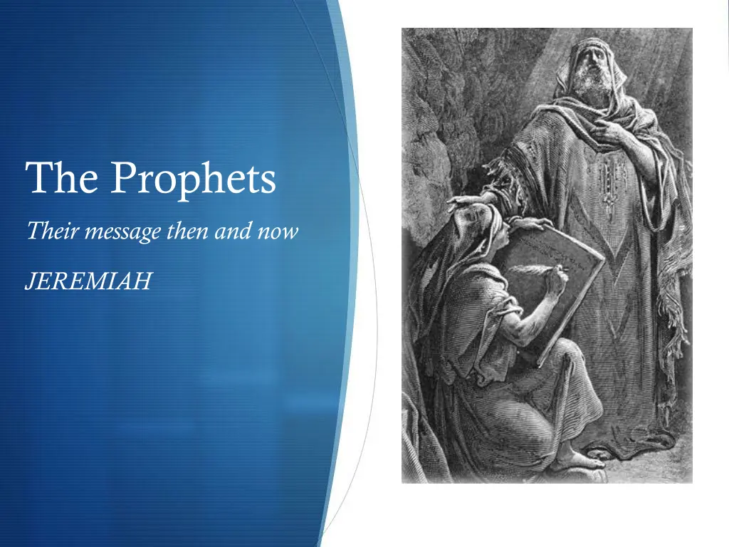 the prophets