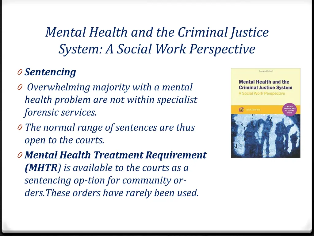 mental health and the criminal justice system 5