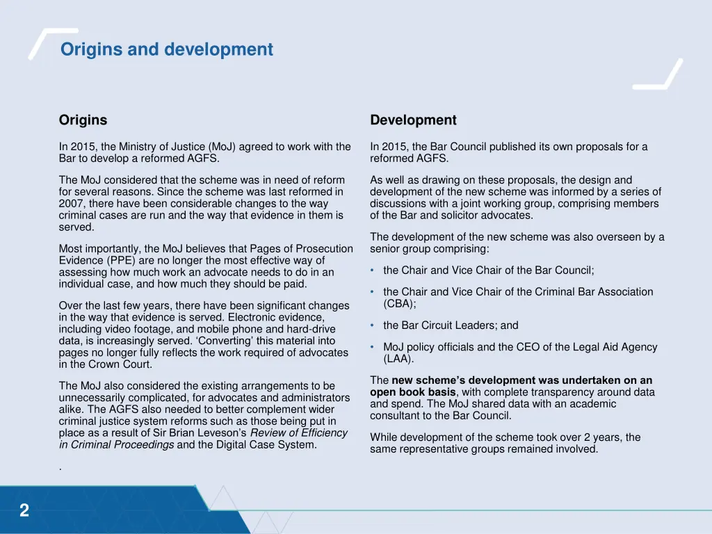 origins and development