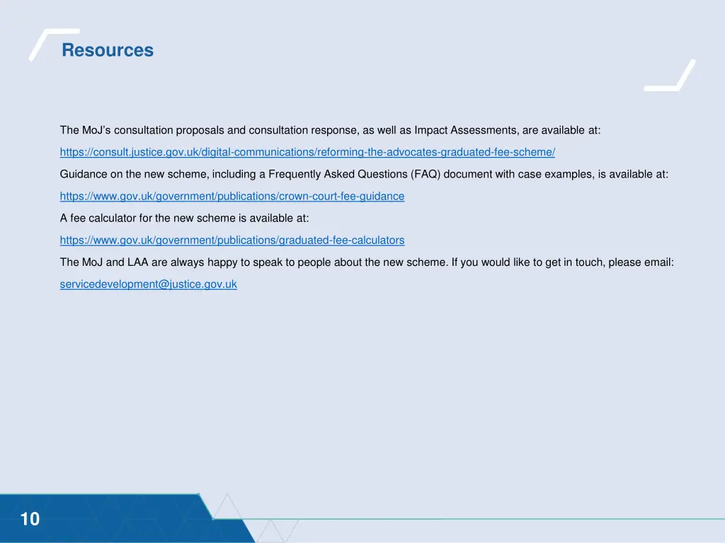 resources