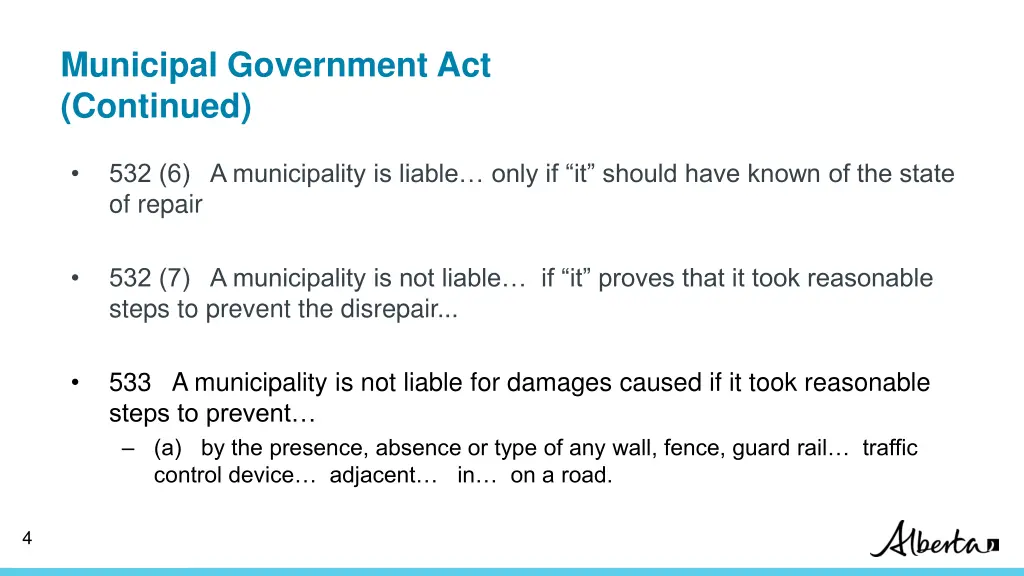 municipal government act continued 1