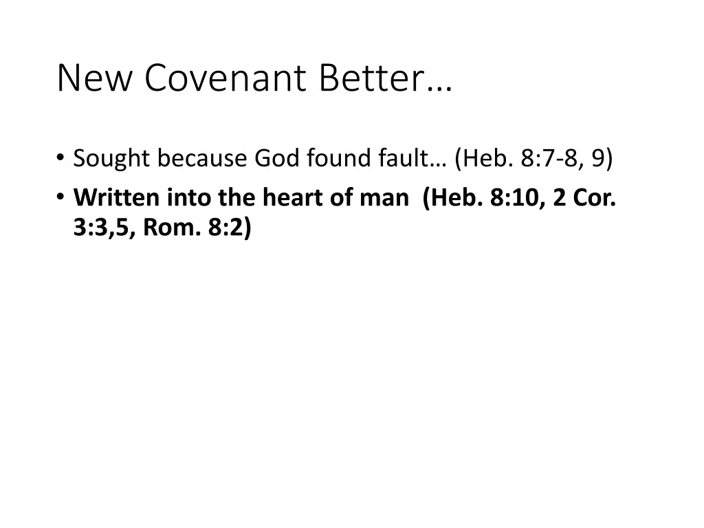 new covenant better 4