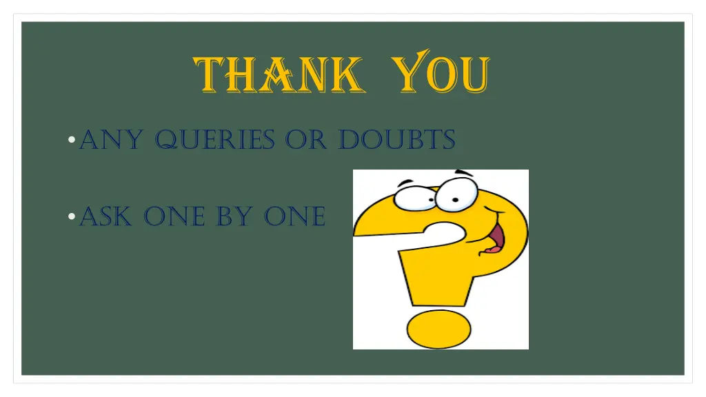 thank you