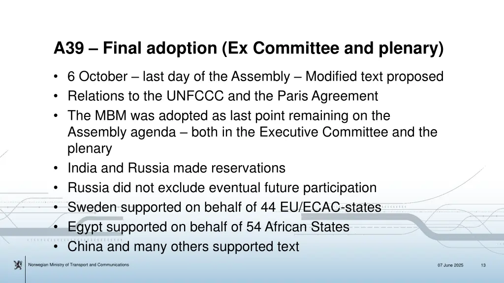a39 final adoption ex committee and plenary
