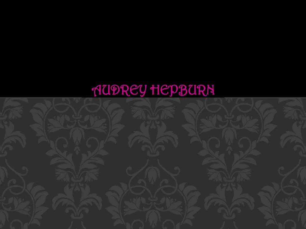 audrey hepburn audrey hepburn