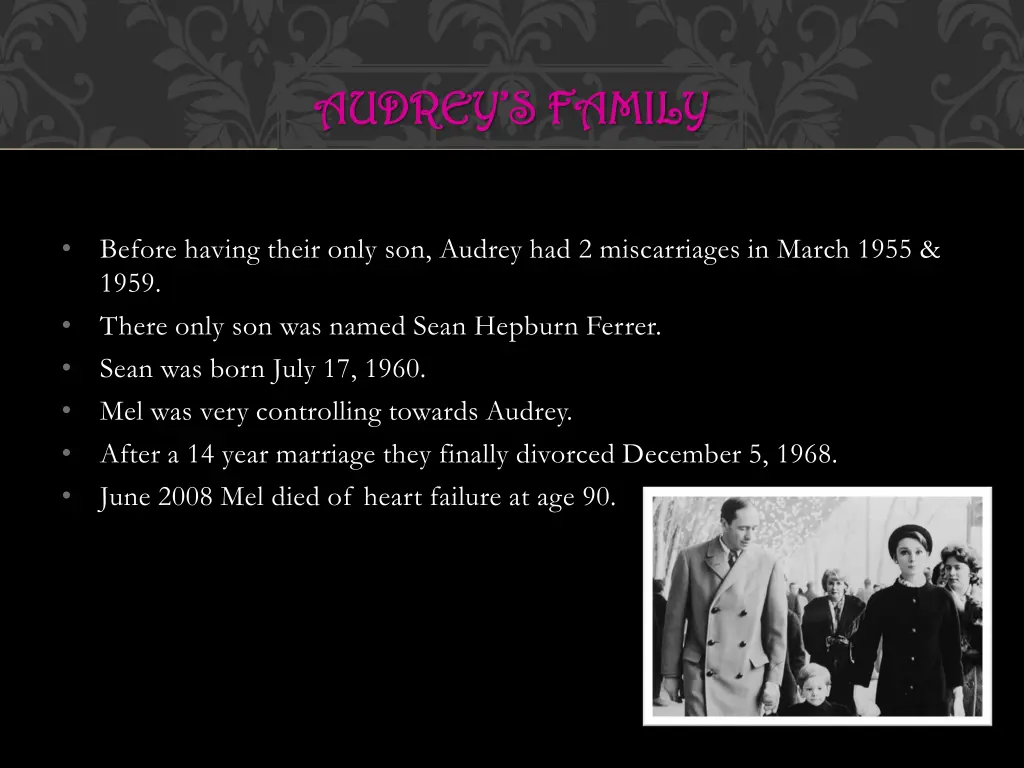 audrey s audrey s family
