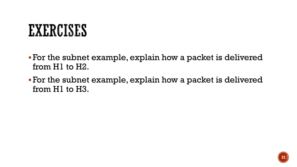 exercises 3